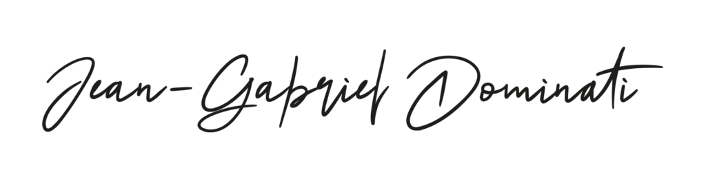 Signature Jean-Gabriel Dominati